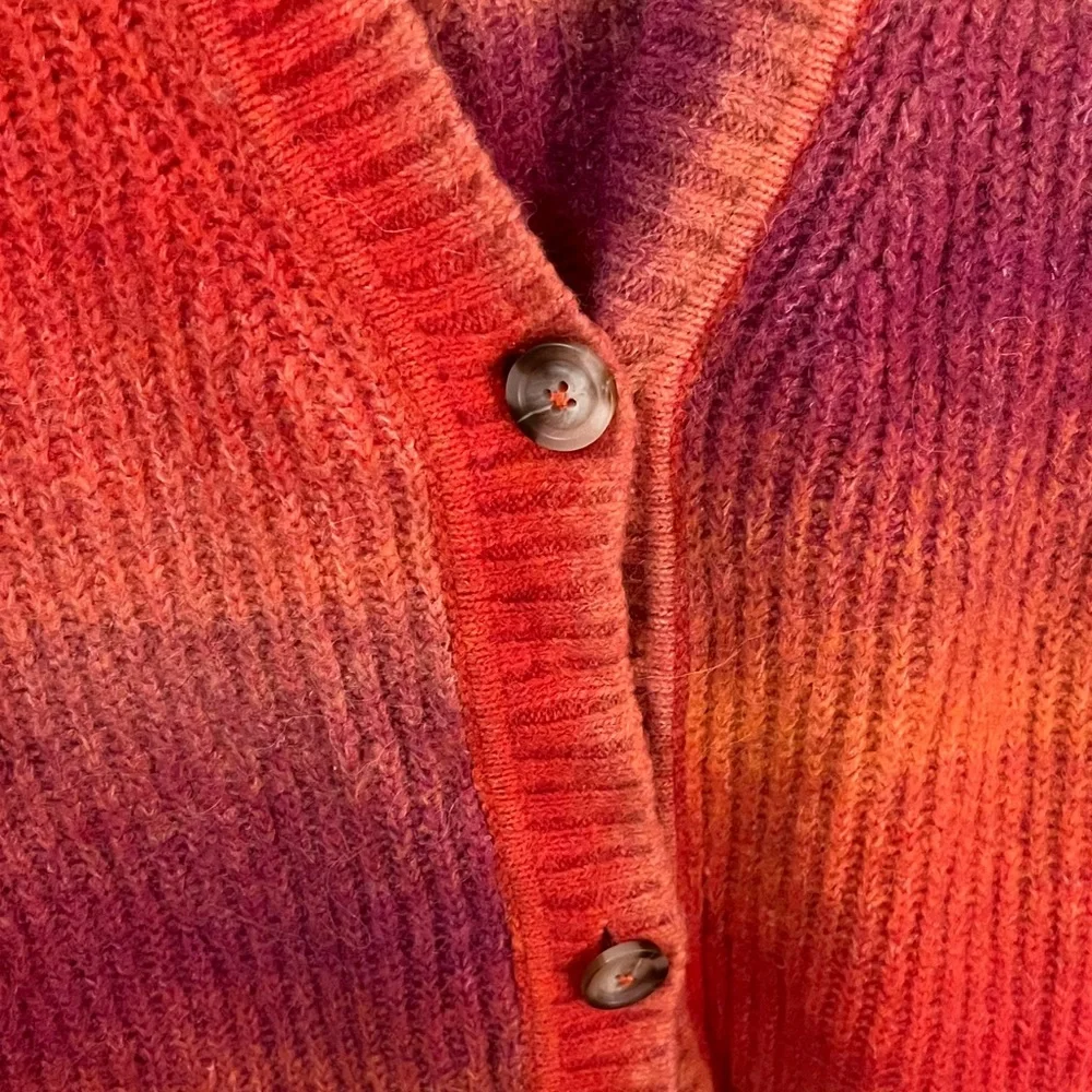 Maeve Hallie Multicolor Gradient Cardigan - Picture 6 of 9